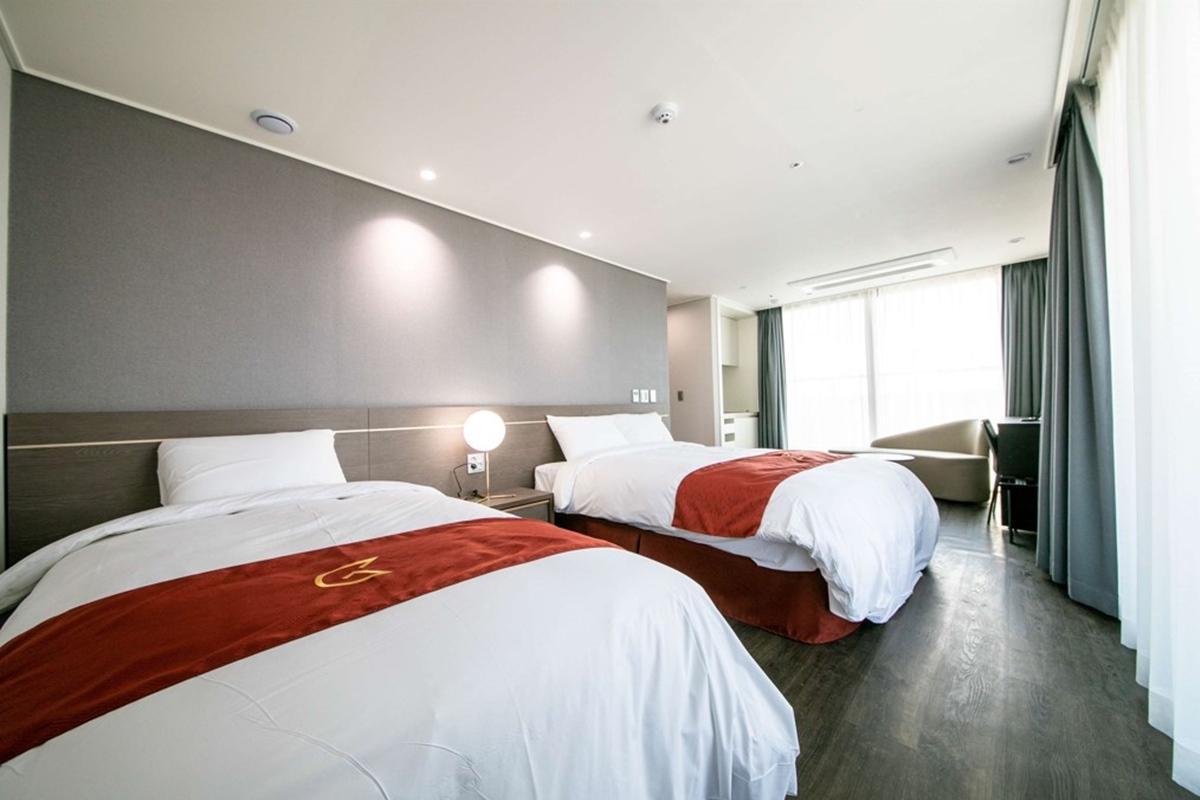 מלון ג'ינג'ו Golden Tulip Essential Namgang מראה חיצוני תמונה